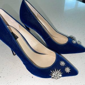 Black House White Market Velvet Heels